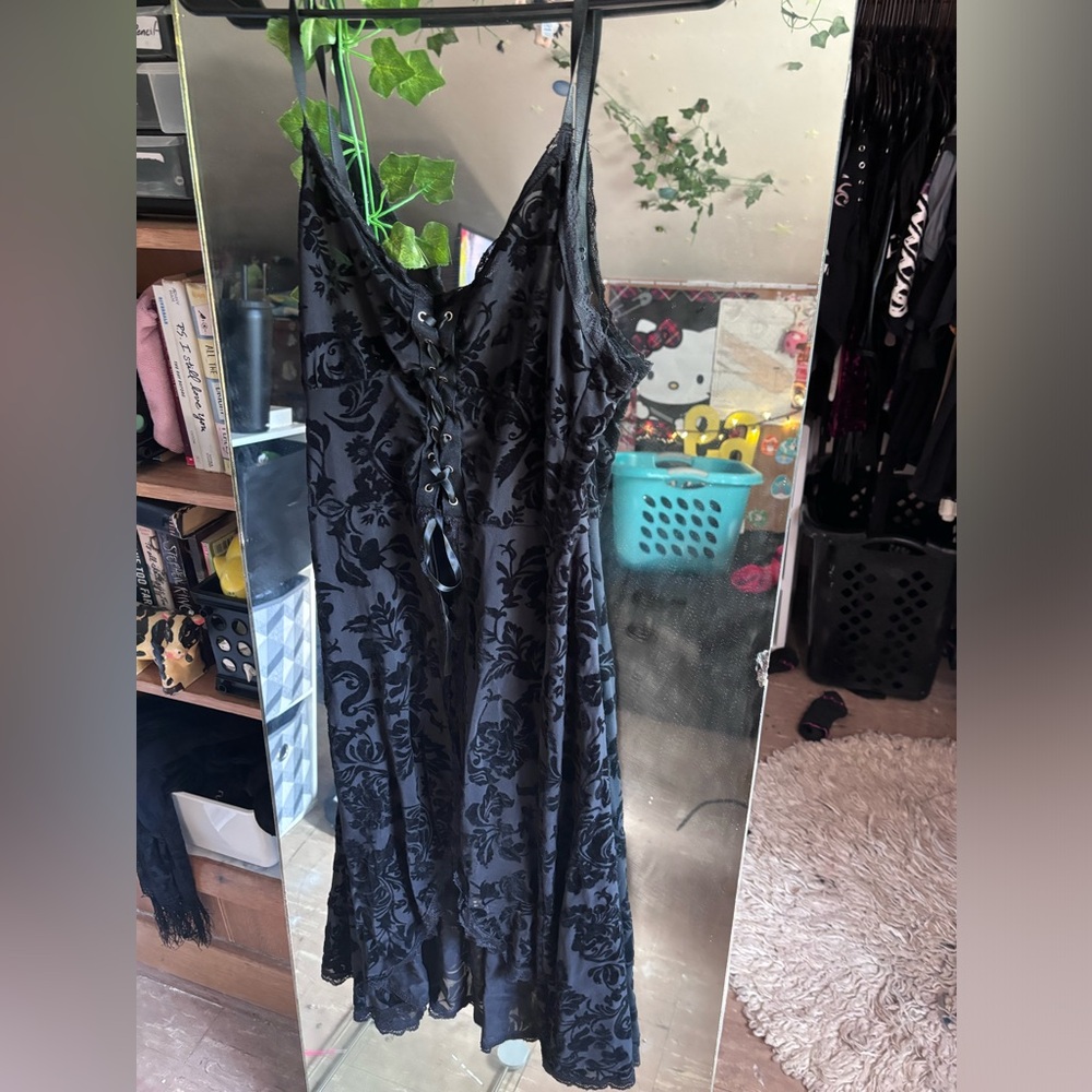 Layering lace dress gothic p